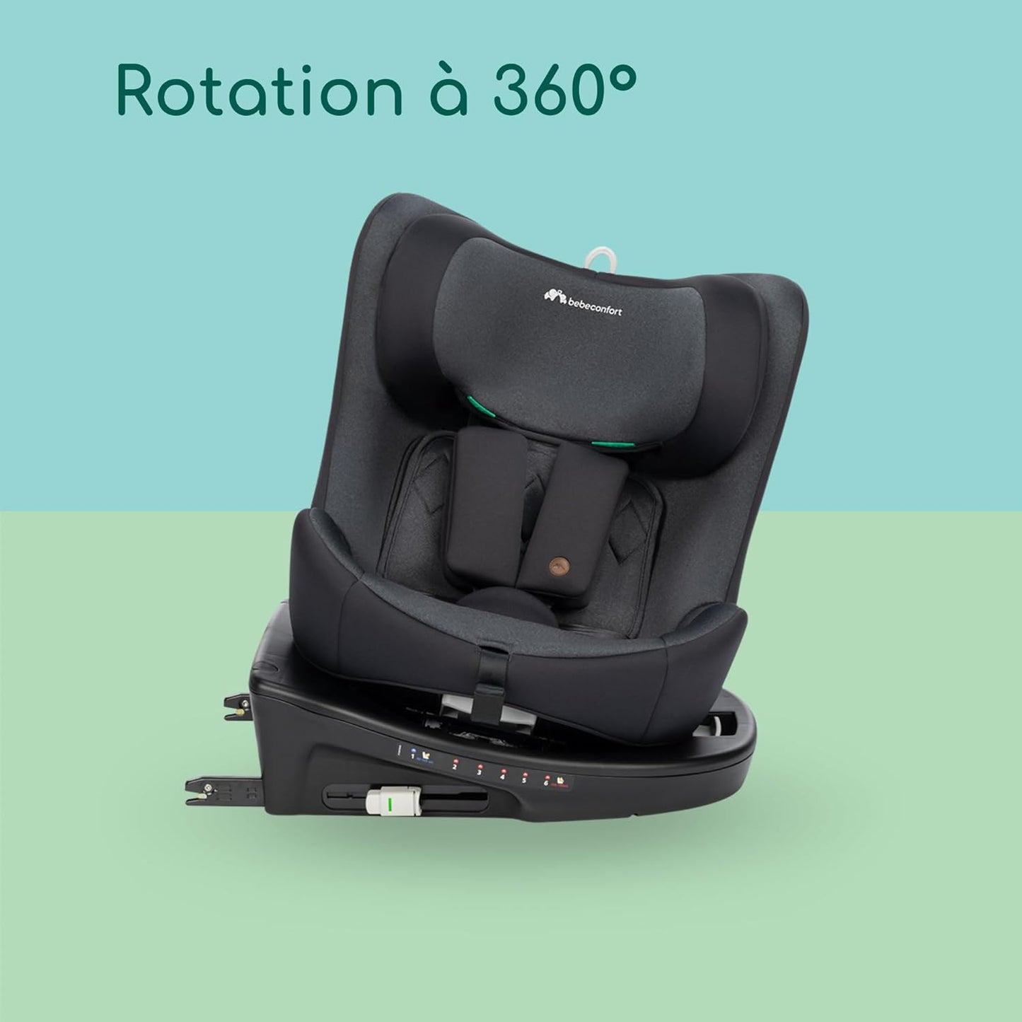 Siège Auto Bébé Confort EvolveFix 360° - Évolutif 0-12 ans i-Size