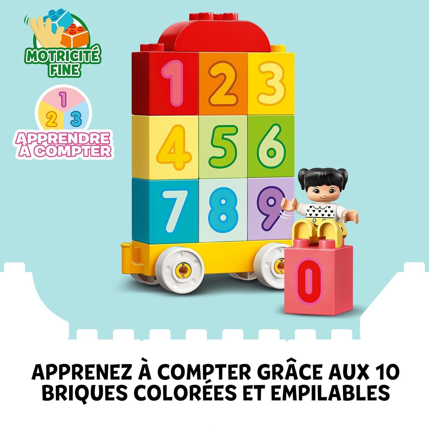 Lego Duplo Mes Premiers Pas - Construction Bébé 18m+