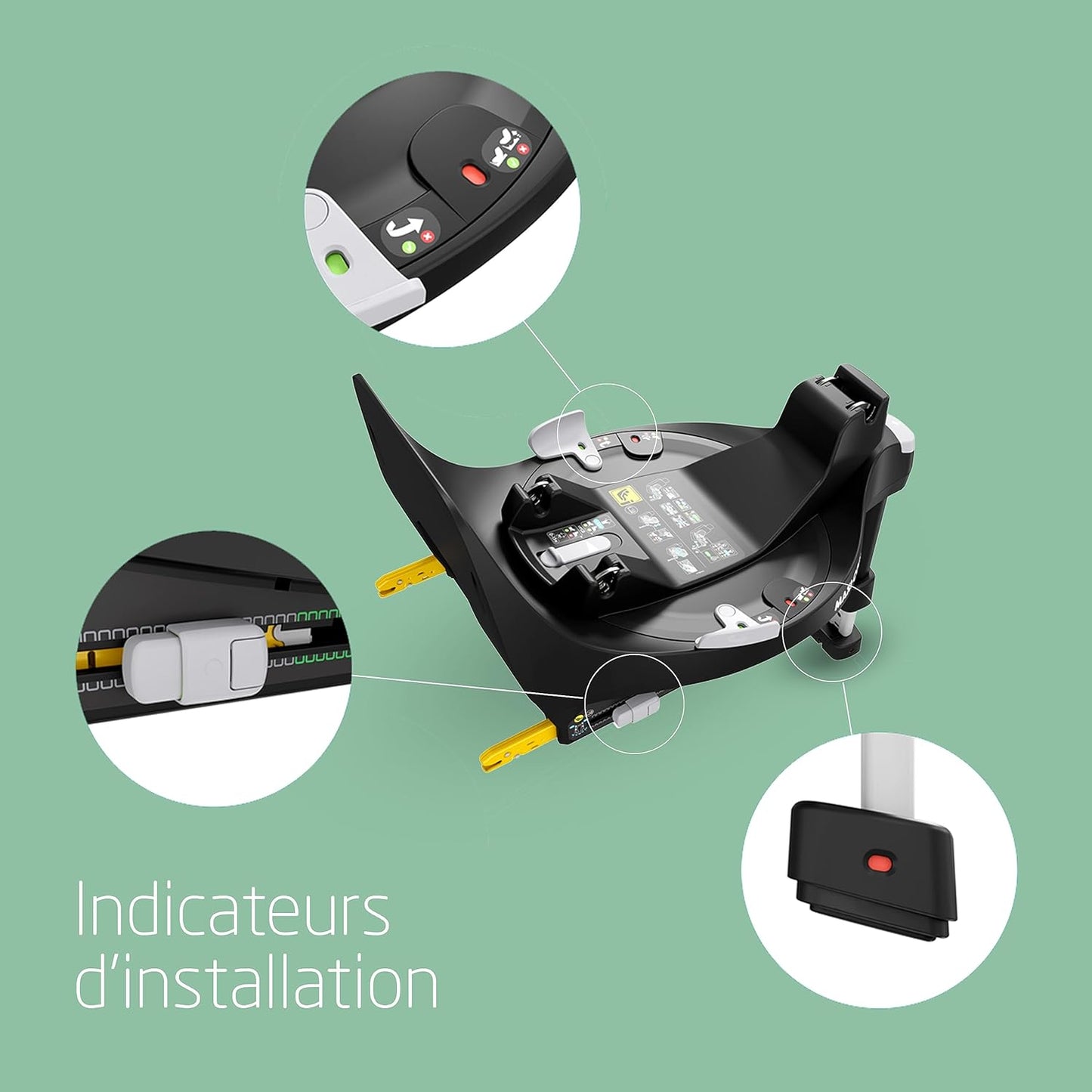Maxi-Cosi – Base FamilyFix 360 i-Size ISOFIX (Noir)
