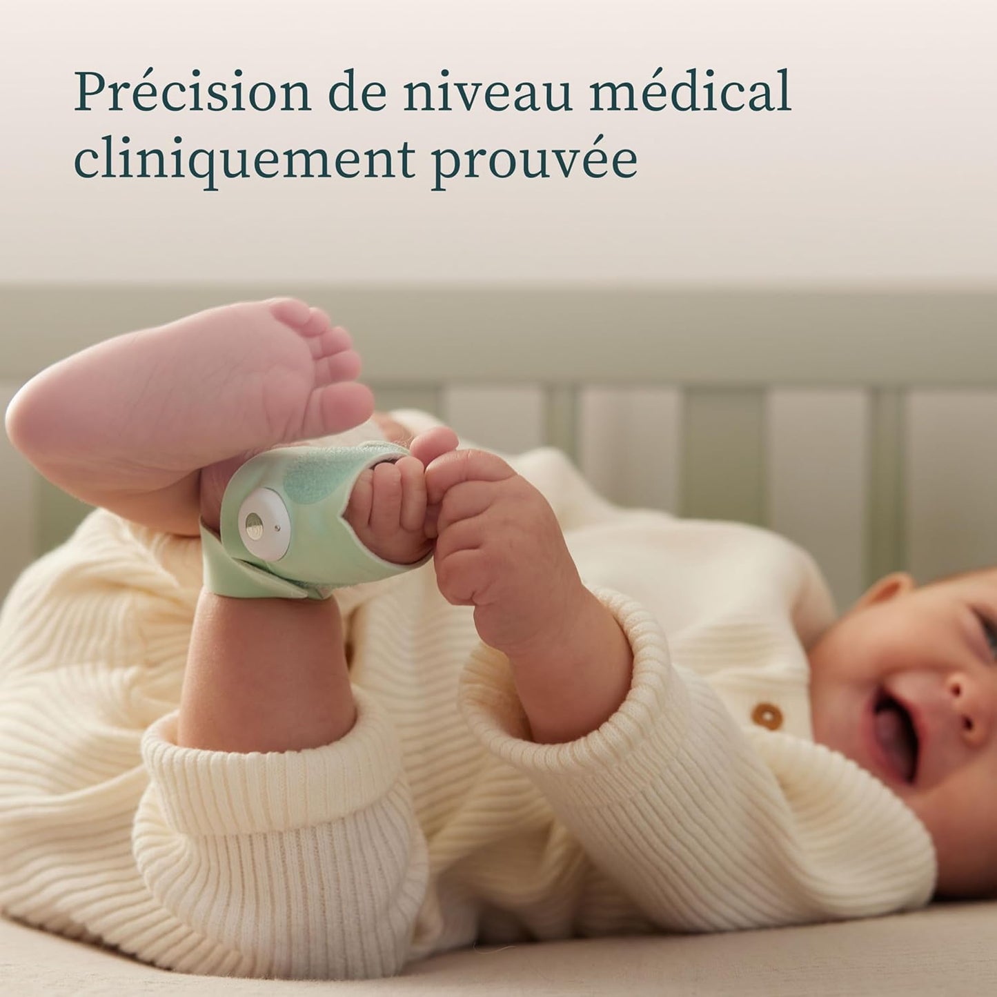 Owlet Dream Sock® - Surveillance Cardiaque et Oxygène Bébé