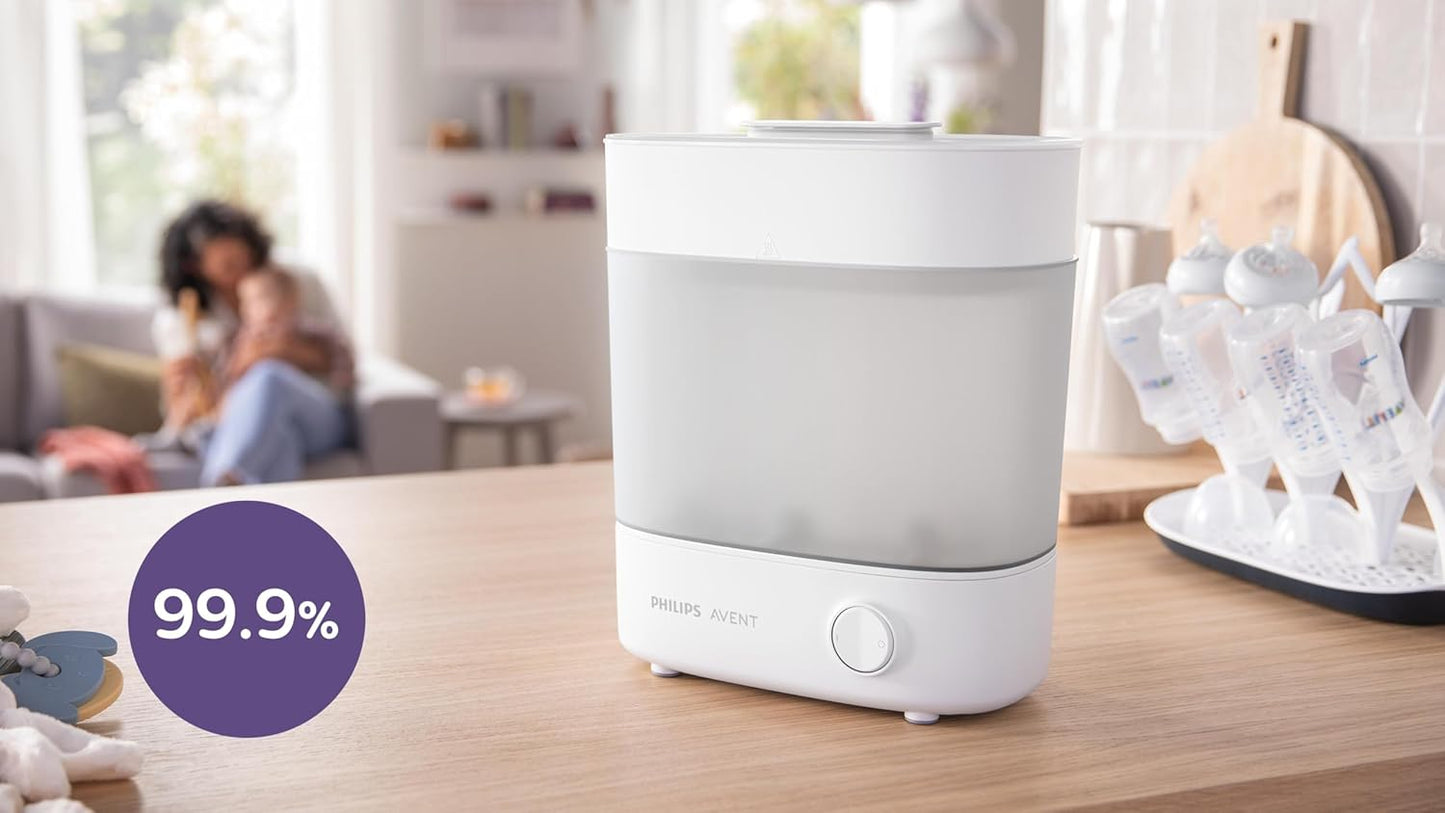 Stérilisateur Philips Avent Premium - Électrique Vapeur 6 Biberons 10min