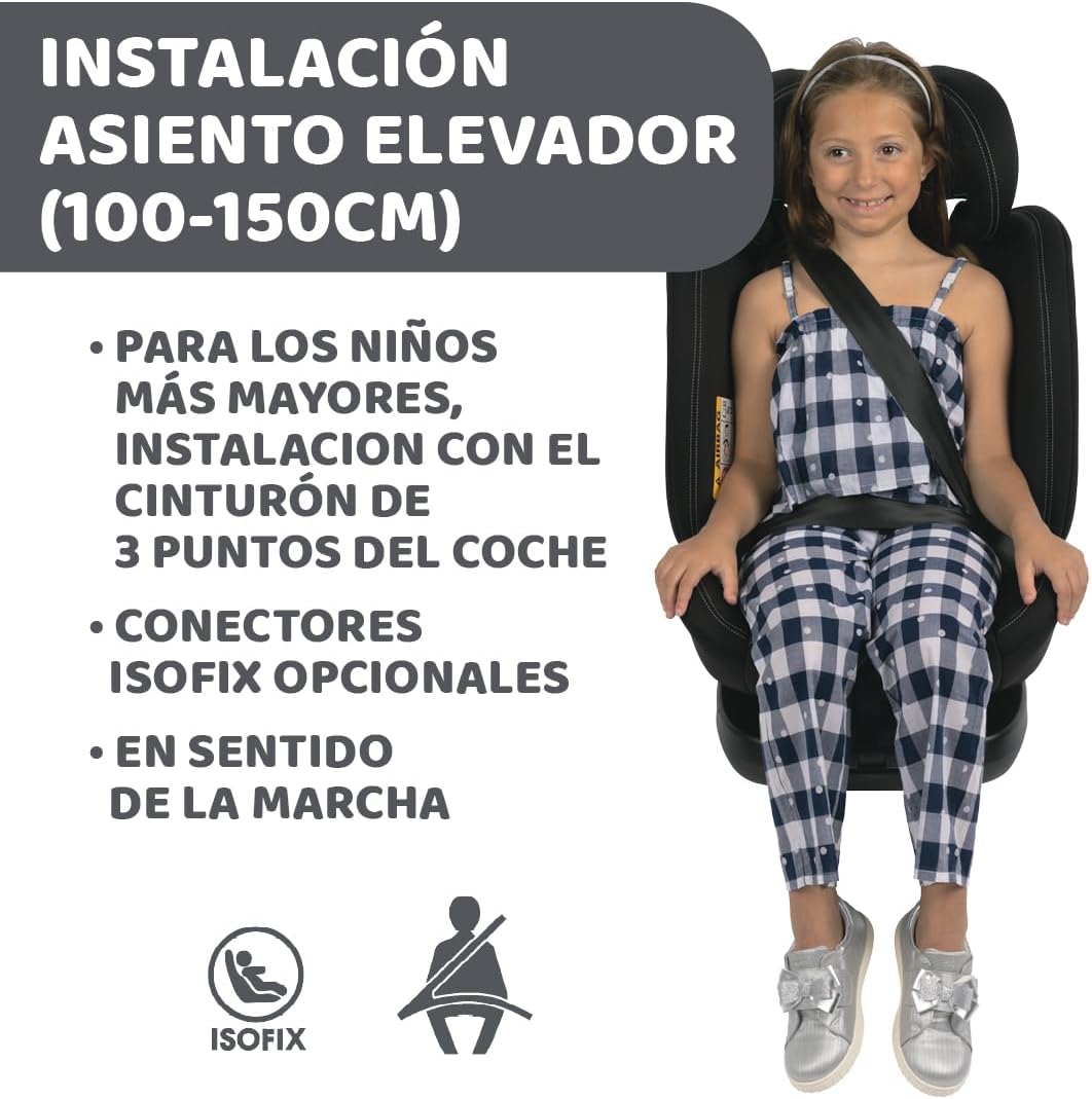 Siège Auto Isofix évolutif pour enfants 0-12