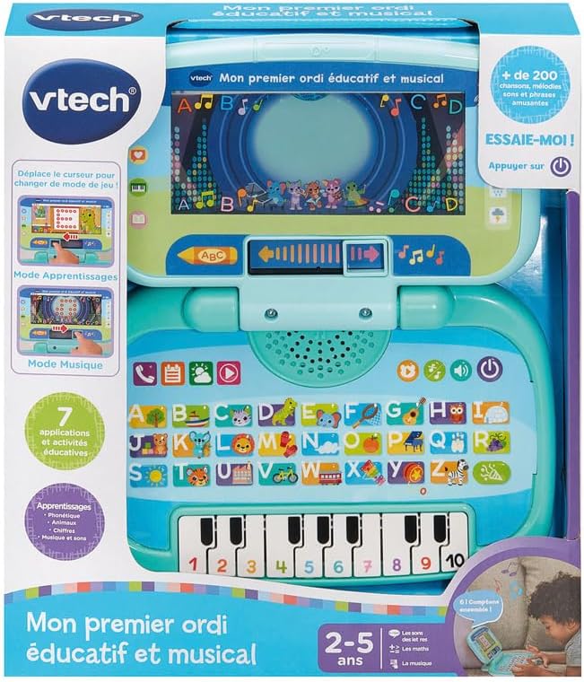 VTech - Mon Premier Ordi Éducatif et Musical
