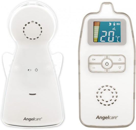 Angelcare AC423-D Babyphone Blanc - Audio 250m LCD