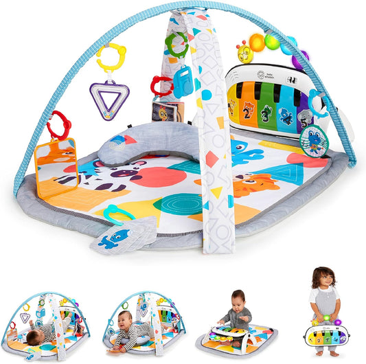 Tapis Éveil Musical Baby Einstein 4-en-1 - Piano 70+ Sons Naissance