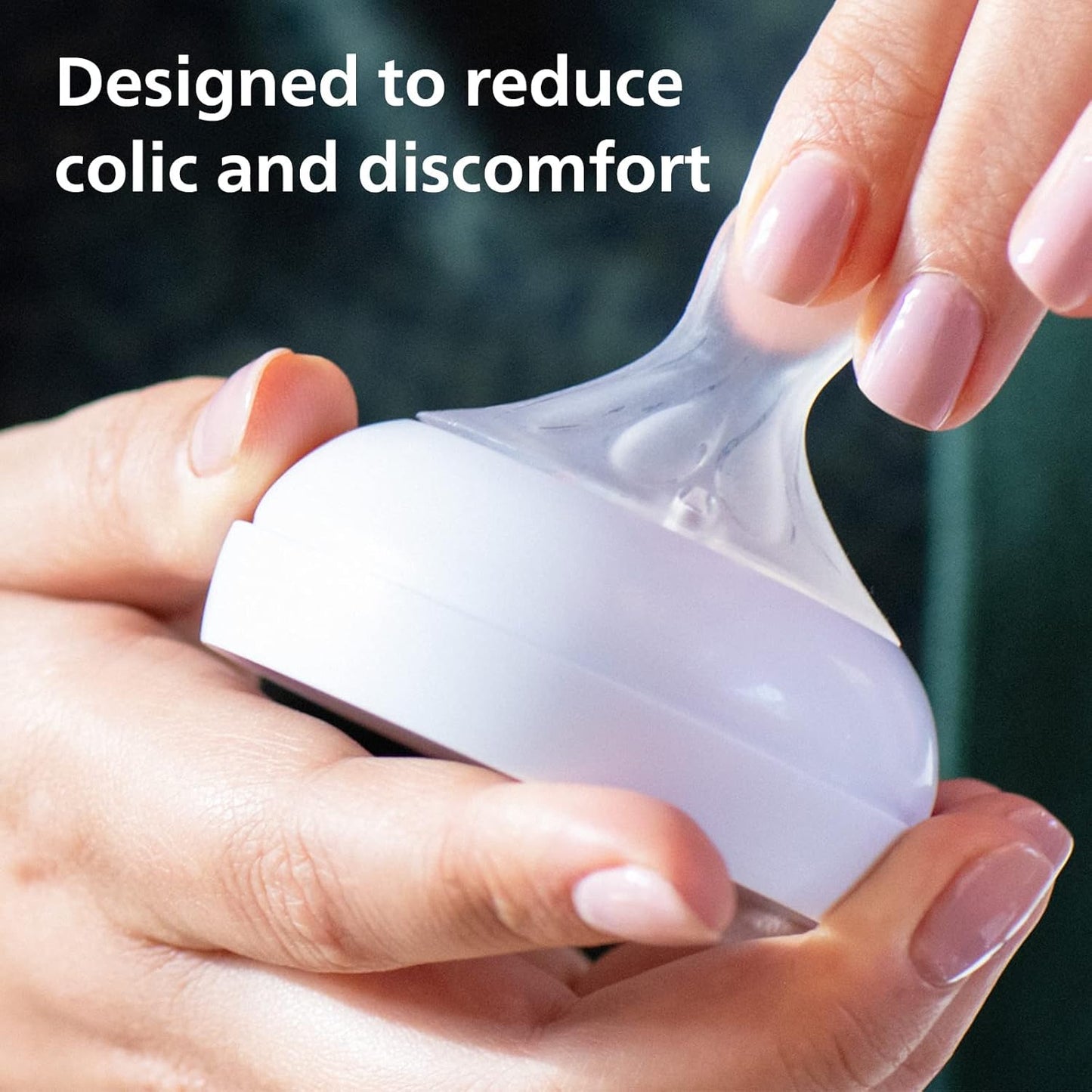 Philips Avent - Biberons à Réponse Naturelle de 260 ml Valve anti-coliques