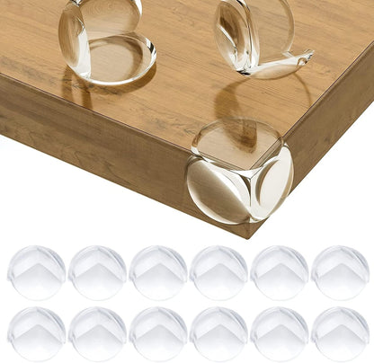 BillyBath Pack 12 Protections Coin Table Bébé - Rondes Molles