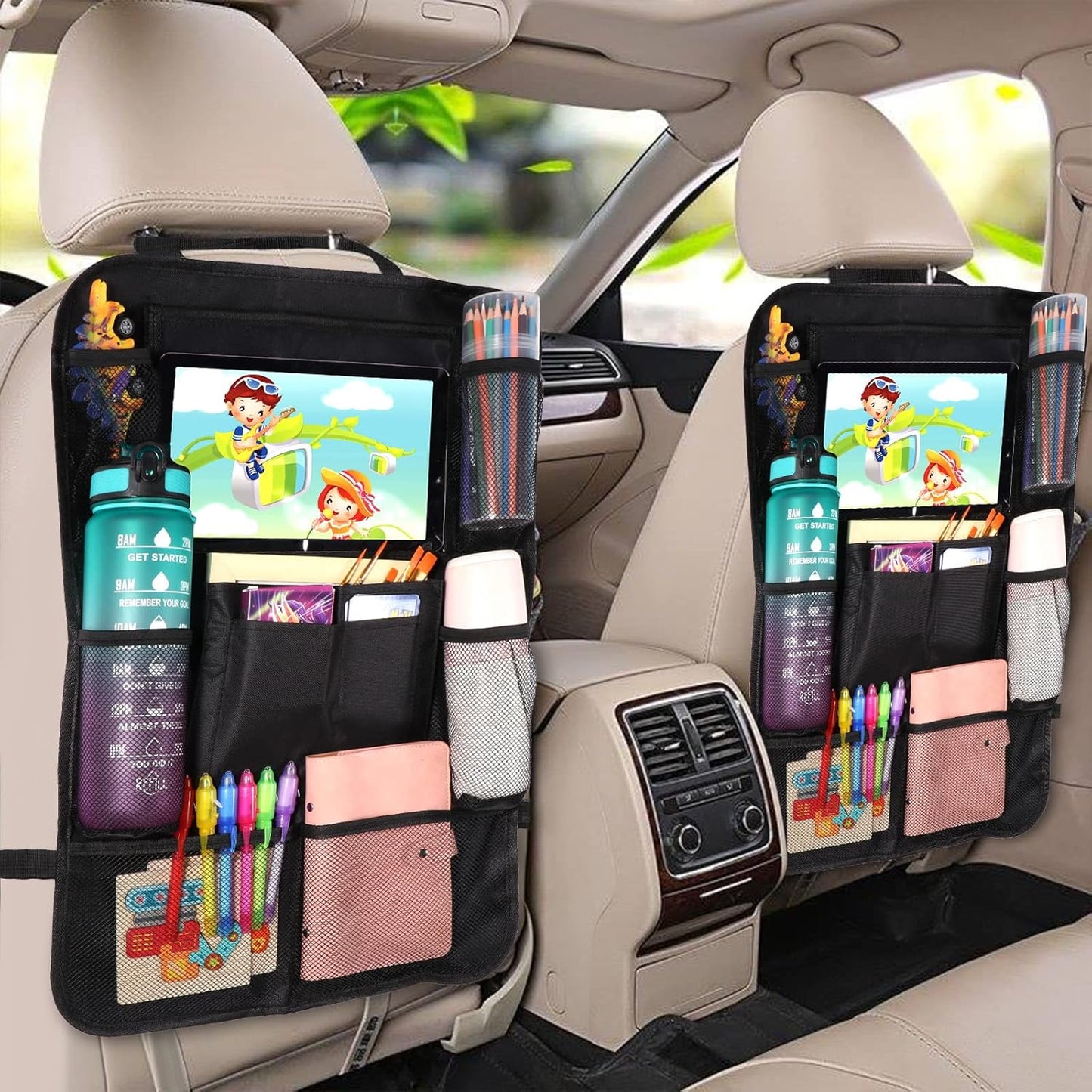 Diboniur – Organisateur de Voiture Enfant avec 10 Poches