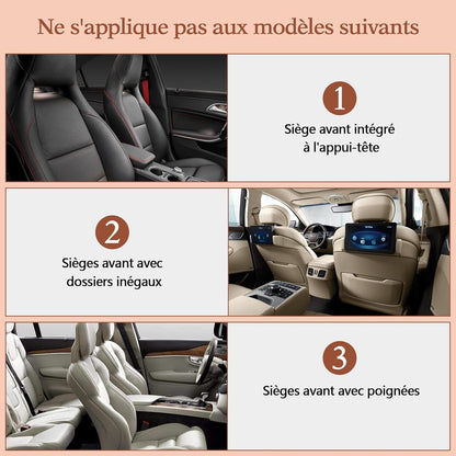 Diboniur – Organisateur de Voiture Enfant avec 10 Poches