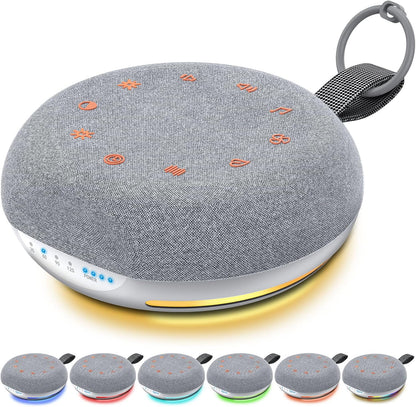 FUNYKICH Machine Bruit Blanc 40 Sons - Veilleuse 7 Couleurs