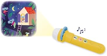 Janod - Lampe Sonore Merveilleuse - Bonne Nuit - Conteuse d'Histoire Enfant