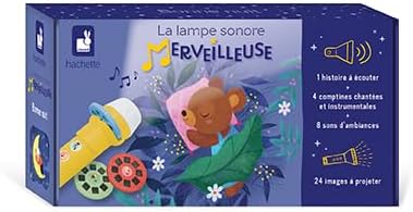 Janod - Lampe Sonore Merveilleuse - Bonne Nuit - Conteuse d'Histoire Enfant