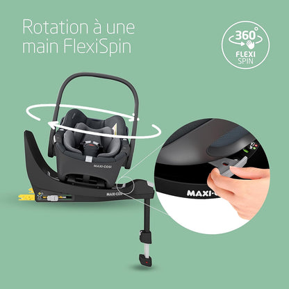 Maxi-Cosi – Base FamilyFix 360 i-Size ISOFIX (Noir)