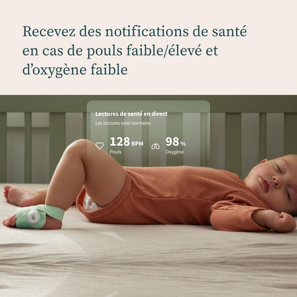 Owlet Dream Sock® - Surveillance Cardiaque et Oxygène Bébé