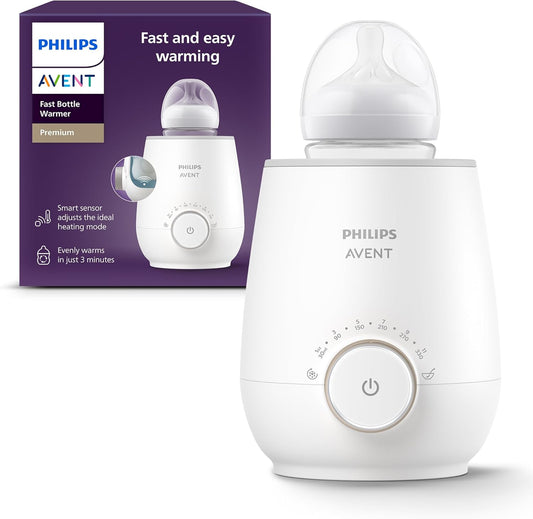 Philips Avent Premium - Chauffe-biberon rapide, avec contrôle intelligent