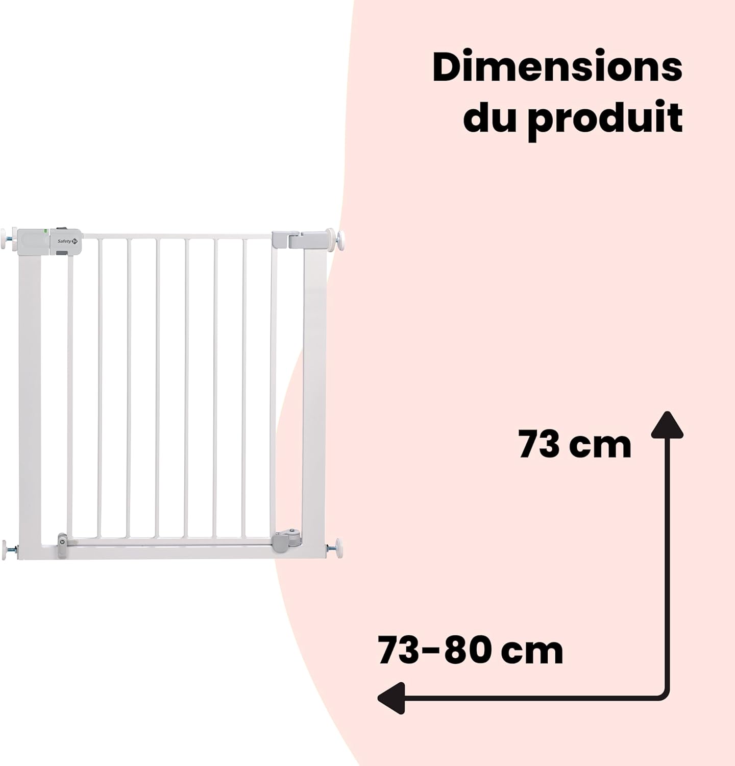 Safety 1st Auto Close Gate - Barrière Sécurité à Pression 73-80cm