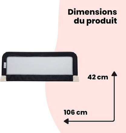 Barrière Lit Enfant Safety 1st - Pliable Transport 18 mois-5 ans