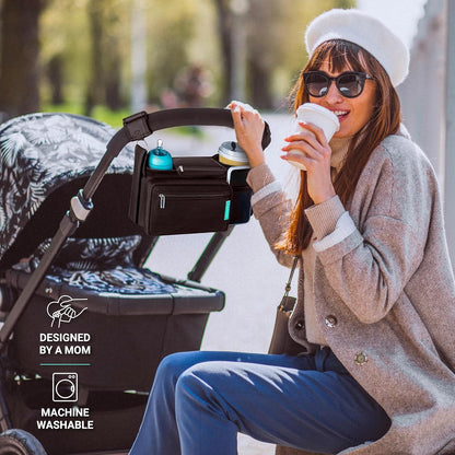 Swanoo – Organiseur de Poussette avec Porte-Gobelet