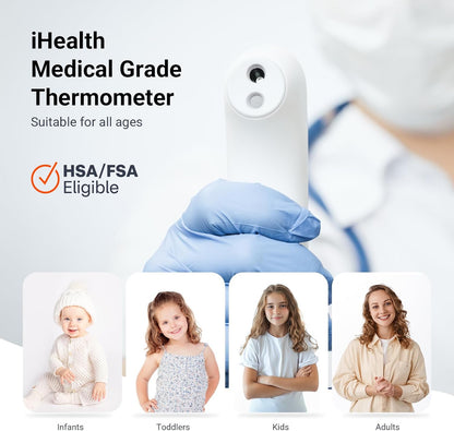 Thermomètre Bébé iHealth PT3 - Infrarouge Sans Contact Médical