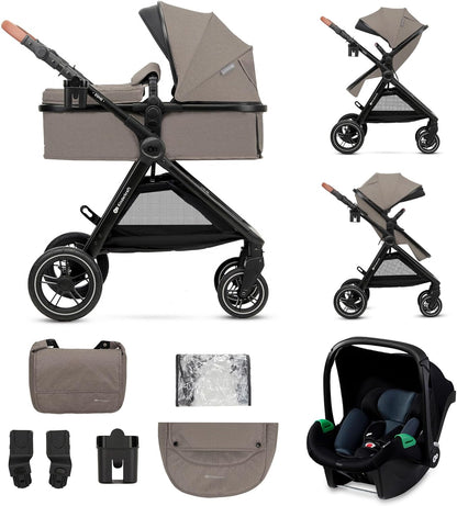 Poussette Évolutive 3 en 1 Urban jusqu'à 4 ans, Beige