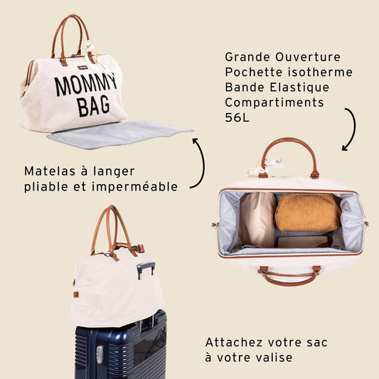 CHILDHOME, Mommy Bag, Sac à Langer, Maternité