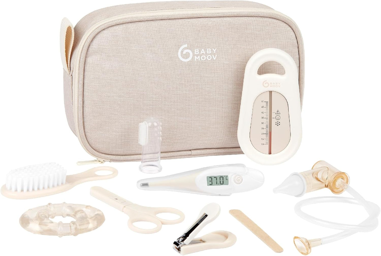 Trousse de Soin Bébé - Compacte & Nomade - 9 Accessoires